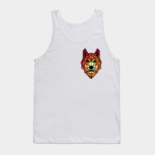 Geometric Wolf Tank Top